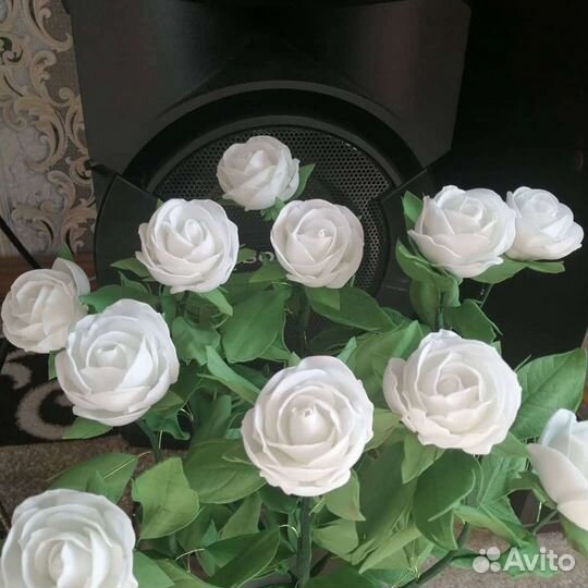Роза из фоамирана
