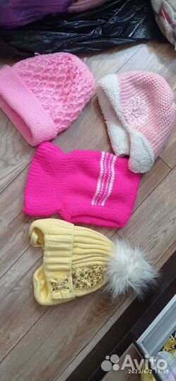 Комплект шапка, шарф