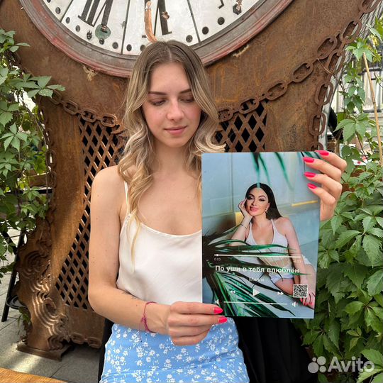 Фоторамка с песней / подарок