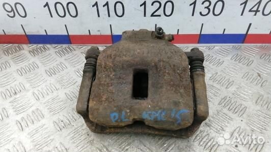 Суппорт тормозной передний левый nissan almera N16