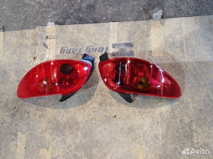 Фонари задние peugeot 206 рестайлинг