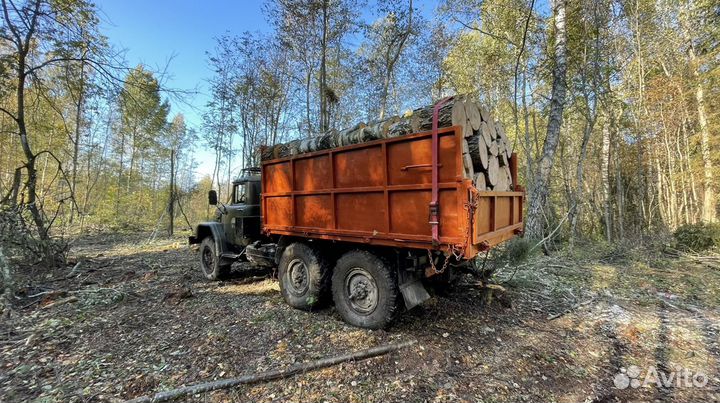 Дрова колотые и чурками