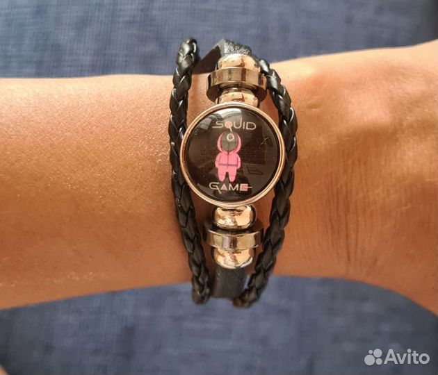 Браслет, брелок игра в кальмара