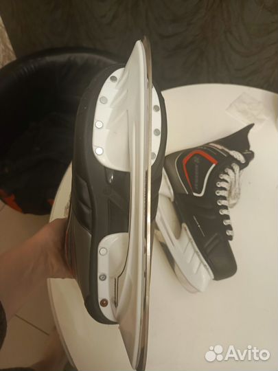 Коньки хоккейные,45,заточенные