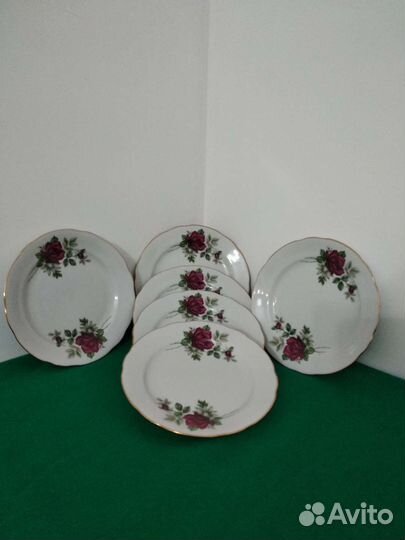 Тарелки десертные 6шт. Дулево