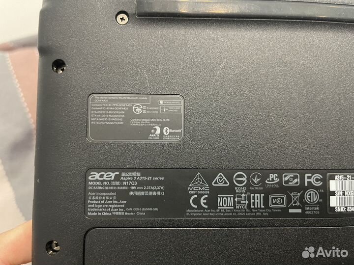 Acer aspire 3 a315 21