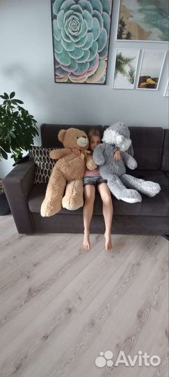 Большой плюшевый мишка