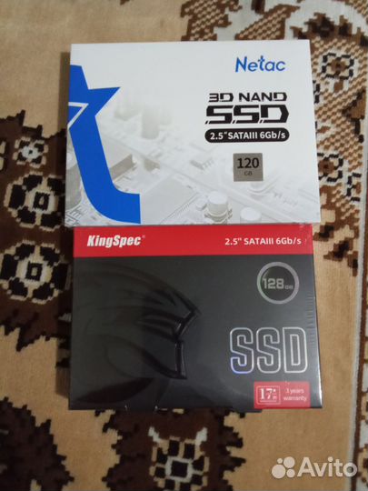 Новые ссд 120 гб Netac и другие