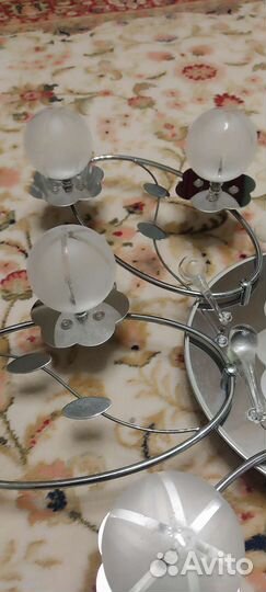 Люстра потолочная светодиодная с пультом G4