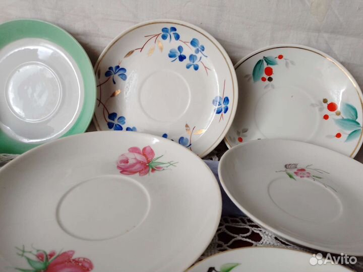 Блюдца Винтаж