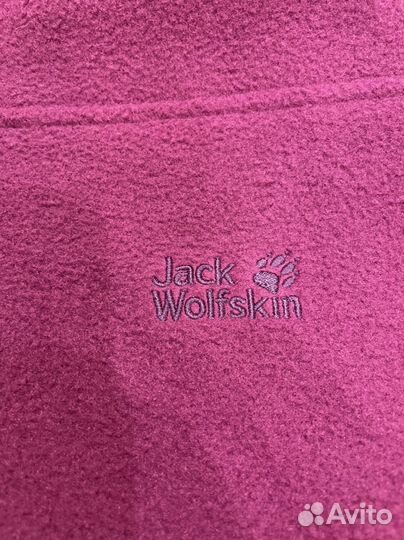 Кофта jack wolfskin флисовая