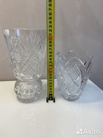 Ваза хрустальная СССР