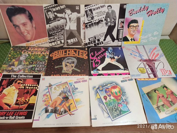 Пластинки Rock-n -Roll