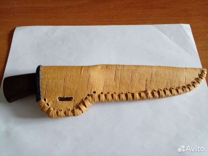 Ножны для ножа из бересты