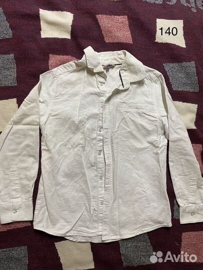 Рубашка 140 хлопок