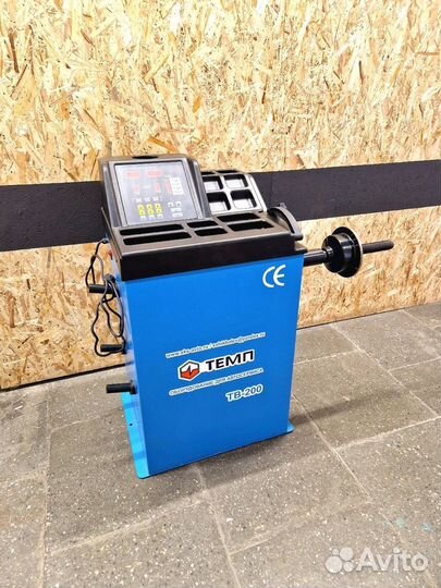 Балансировочный станок темп тв 200. Новый