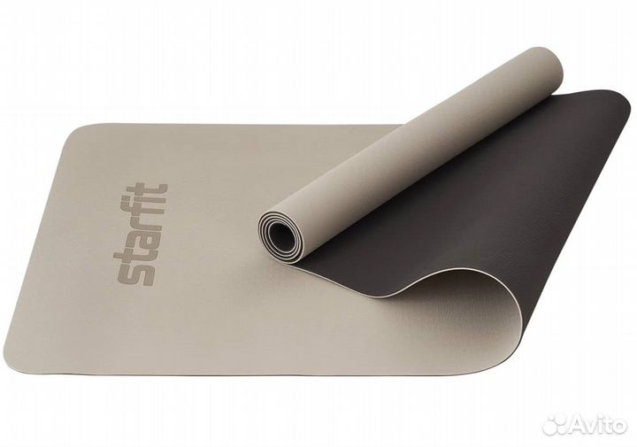 Мат для йоги Star Fit FM-201 TPE 183x61x0,4 см