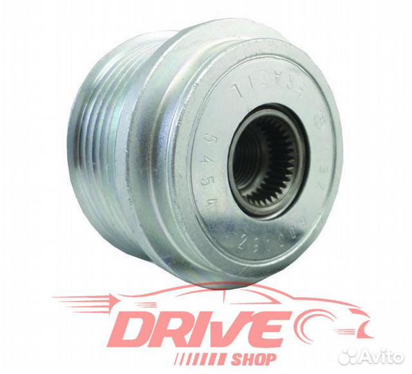 Обгонная муфта генератора Opel 1.7 CDti