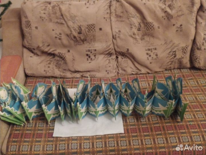 Бумажная гирлянда СССР