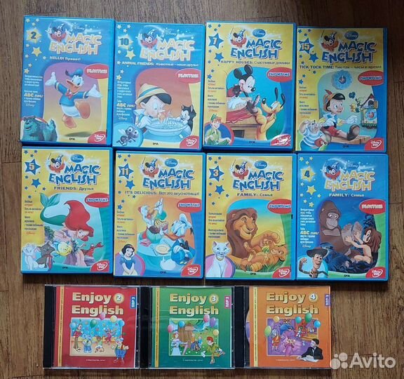DVD и MP3 для обучения английскому языку
