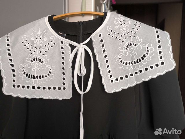 Съёмный кружевной воротник
