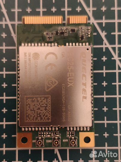 Модем Quectel EC25-EUX мини pci-e LTE Cat4 модуль