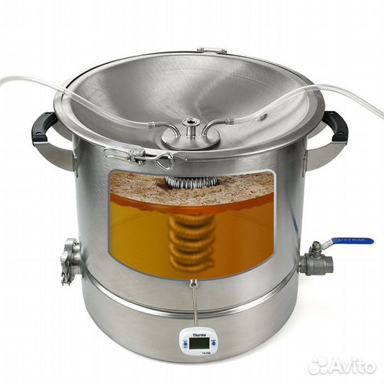 Самогонный аппарат Domspirt 2 18 тарелок (медь+нер