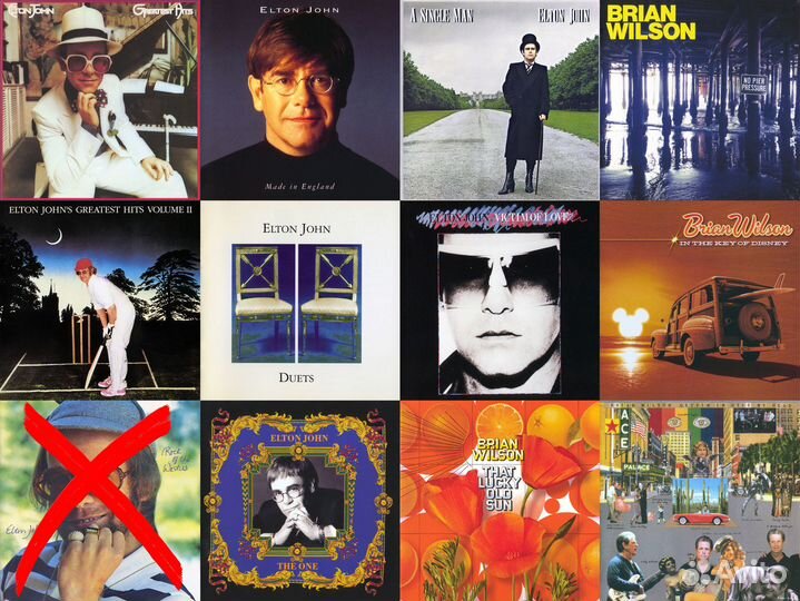 Коллекция фирменных музыкальных CD и DVD