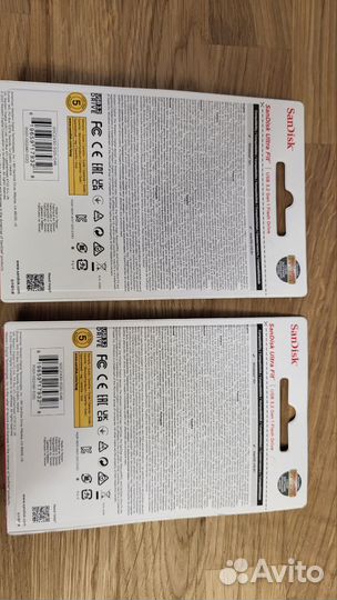 Sandisk Ultra Fit USB 3.2 512 гб (новая)