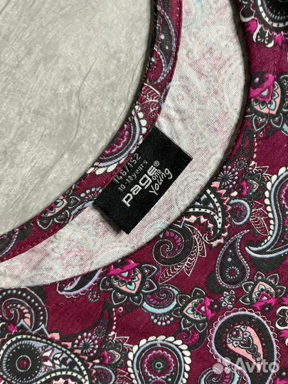 Платье для девочки с огурцами Page one young