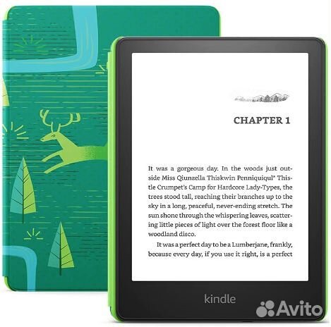 Kindle Paperwhite 2021 Kids Edition Green (Новая)
