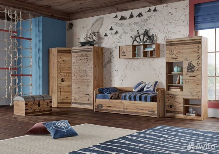 Мебель в детскую новая Фрегат композиция #1