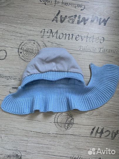 Шапка капор/шлем детская (40-42)