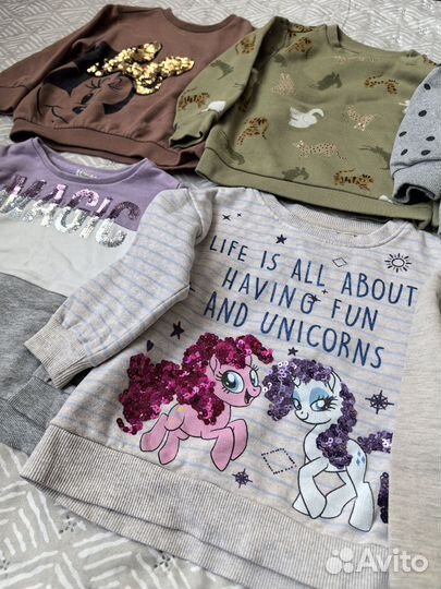 Пакет вещей для девочки 92-98