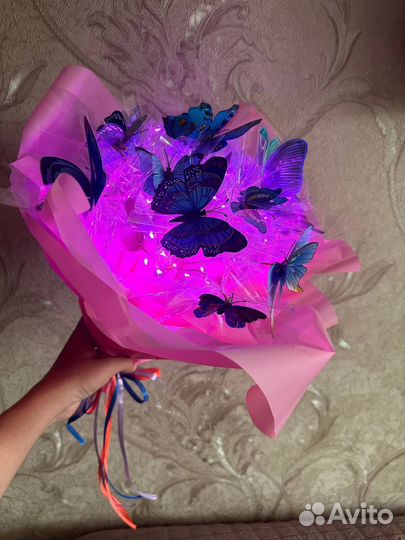 Букет из бабочек