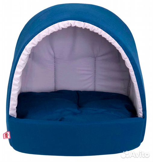 766412 дом эстрада поплин №1 35*31*31 см темно-син
