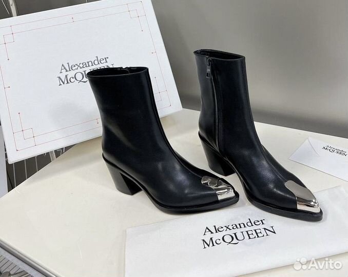 Alexander mcqueen ботильоны