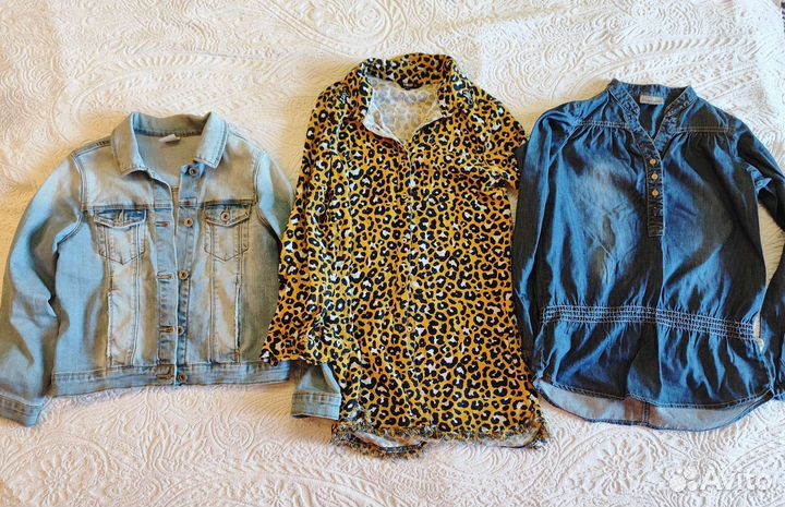 Вещи пакетом на девочку 140-146