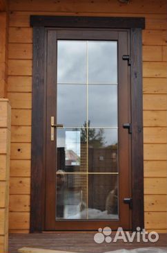 Дверь входная алюминиевая