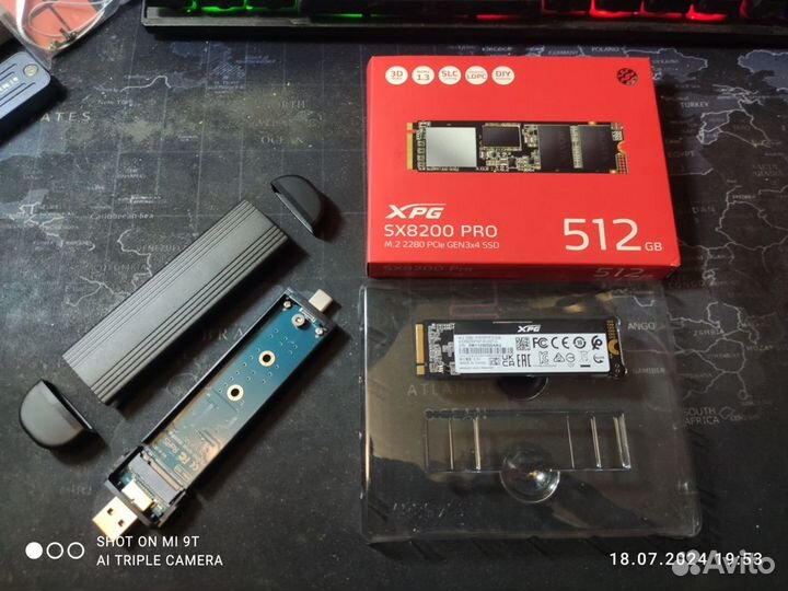 Твердотельный диск 512гб. М2. 2280. Nvme