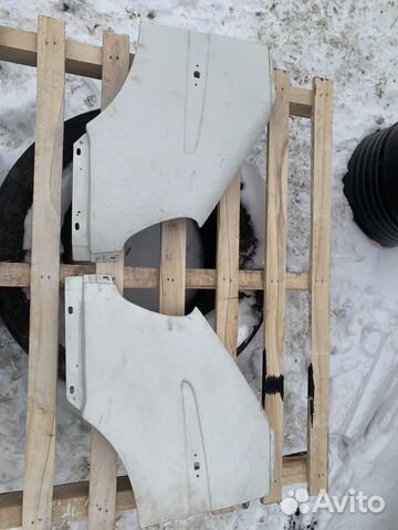 Пластиковые крылья газель 2003