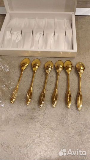 Ложка для торта, кофе. Набор новый, Япония