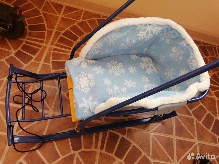 Коляска санки