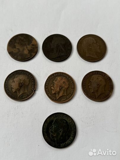 Монеты Англия, Великобритания