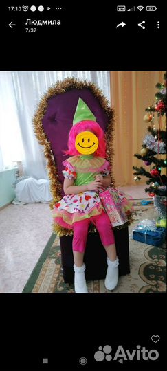 Новогодний костюм для девочки