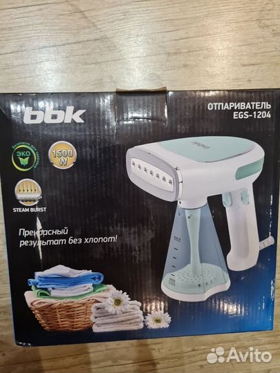 Новый отпариватель BBK EGS-1204