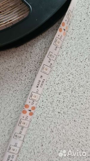 Светодиодная лента 12в красная белая синяя