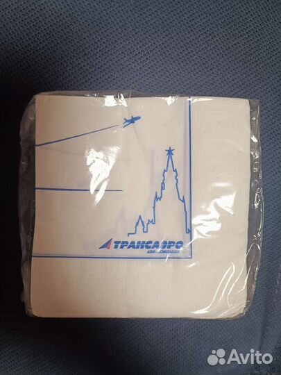 Салфетки бумажные Трансаэро