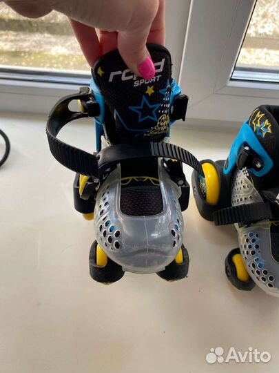 Роликовые коньки детские раздвижные