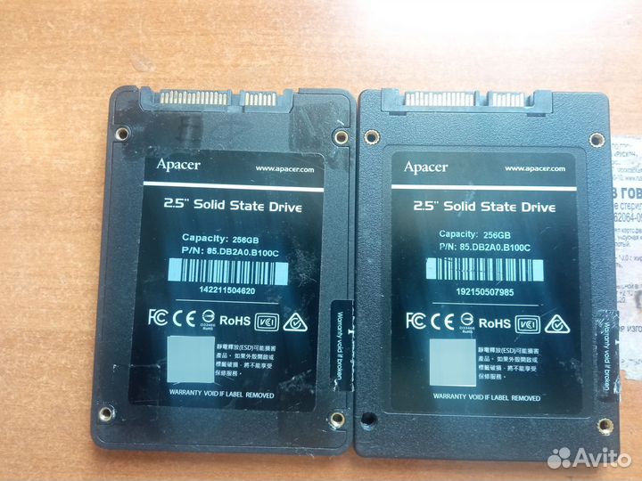 SSD Apacer Panther 256gb